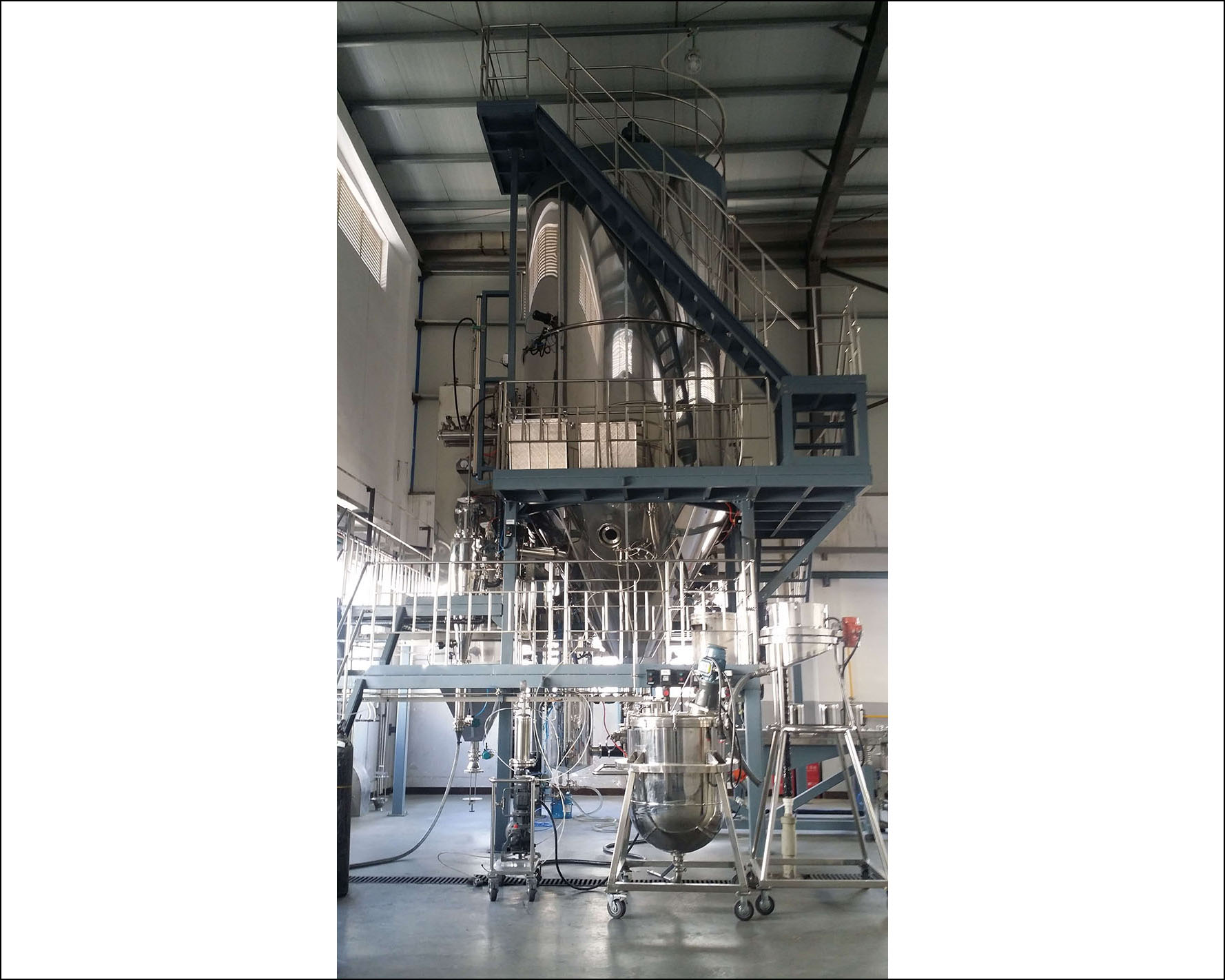 3.Spray tower drying