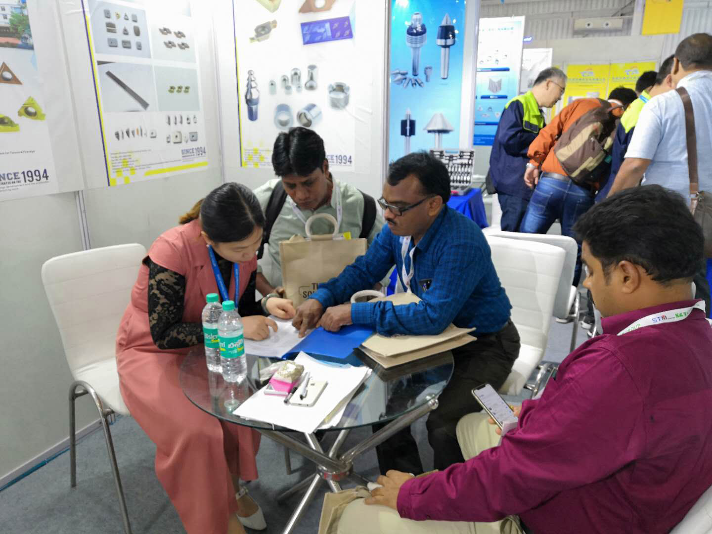 Kedel Tool na auai i le IMTEX2019 masini masini faʻaaliga i Bangalore, Initia (2)