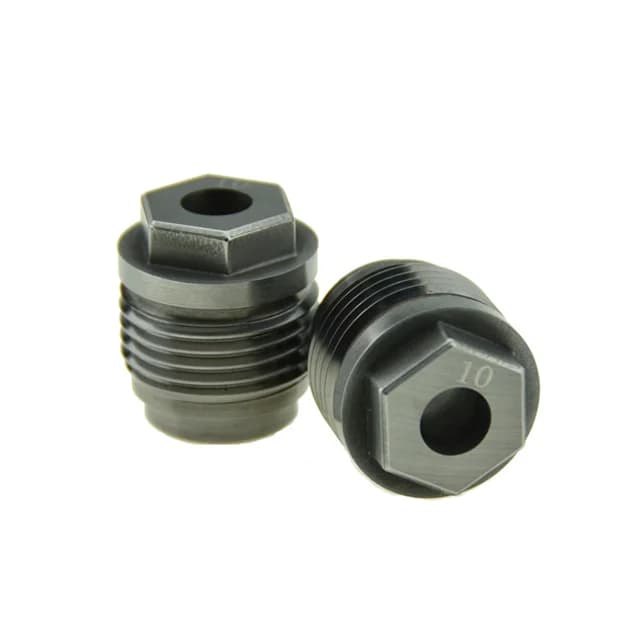 Outer hexagonal nozzle